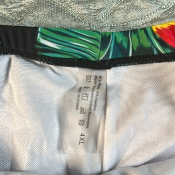 SHEIN Athletic Shorts Black and Red with Adjustable Drawstrings - Picture 2 of 12